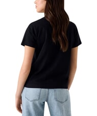 GUESS SEQUINS BIG LOGO T-shirt &agrave; manches courtes avec grand logo jetbla - T-shirt - 2