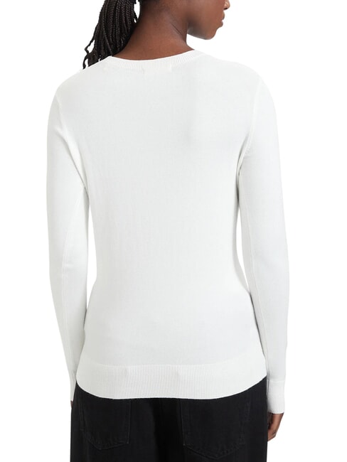 KATIE Pull &agrave; col rond et coupe ajust&eacute;e cremwhi - Chandails pour femmes