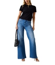 GUESS NEW BASIC T-shirt &agrave; manches courtes, pur coton jetbla - T-shirt - 3