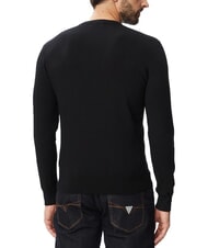 GUESS MASON PRINTED pull &agrave; col rond jetbla - Pulls pour hommes - 2