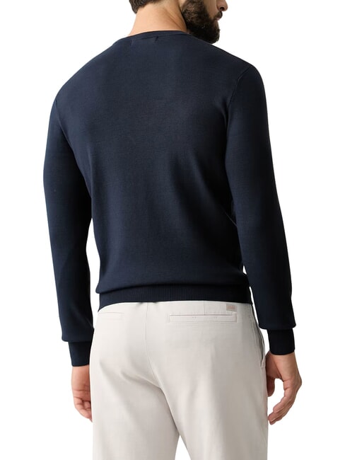 MASON PRINTED pull &agrave; col rond smartblue - Pulls pour hommes