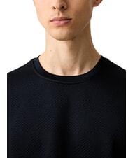 GUESS ALL OVER JACQUARD Sweat-shirt &agrave; col rond ao macro 4g triangle - Pulls molletonn&eacute;s - 4