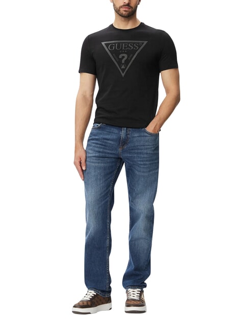 CORE T-shirt &agrave; manches courtes, pur coton jetbla - T-shirt