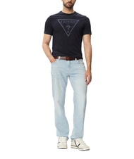 GUESS CORE T-shirt &agrave; manches courtes, pur coton smartblue - T-shirt - 3