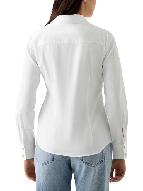 NEW CATE chemise &agrave; manches longues blanc pur - Chemises