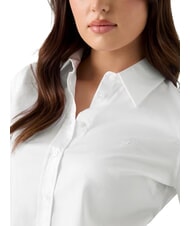 GUESS NEW CATE chemise &agrave; manches longues blanc pur - Chemises - 4
