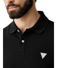 GUESS BASIC polo en coton jetbla - chemise polo - 5