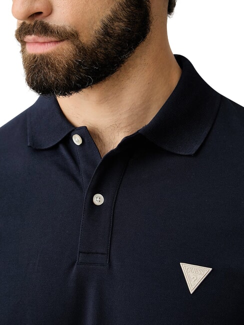 BASIC polo en coton smartblue - chemise polo