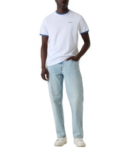 GUESS BASIC T-shirt &agrave; manches courtes, pur coton blanc pur - T-shirt - 3
