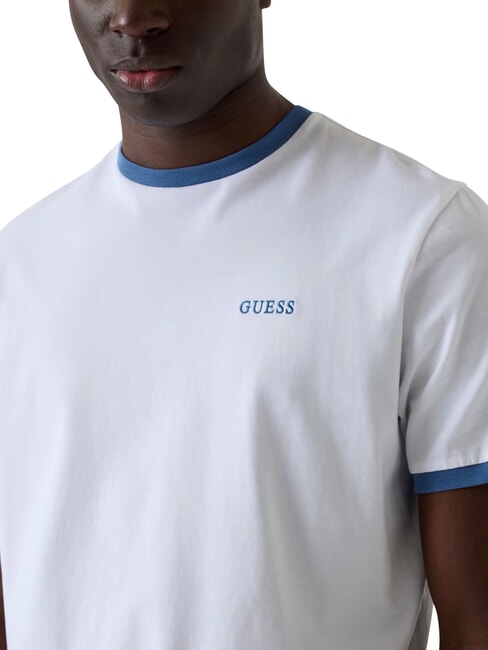 BASIC T-shirt &agrave; manches courtes, pur coton blanc pur - T-shirt