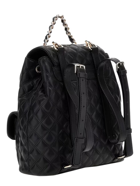 GIULLY 2 Sac &agrave; dos avec poches avant NOIR - Sacs pour Femme