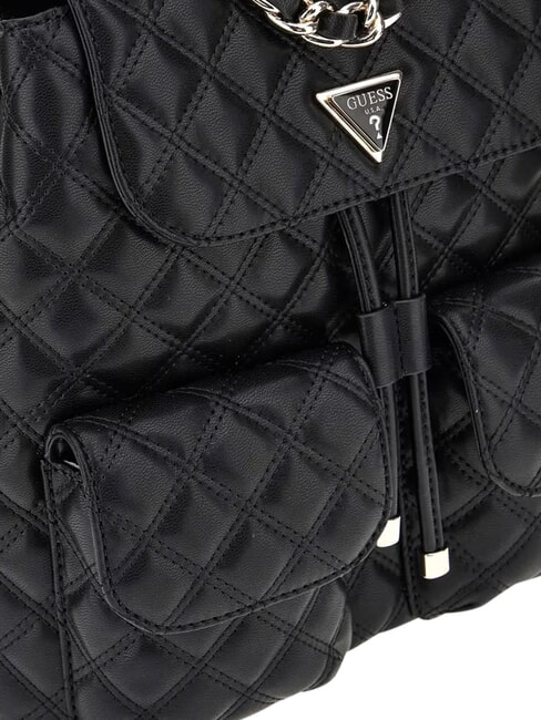 GIULLY 2 Sac &agrave; dos avec poches avant NOIR - Sacs pour Femme