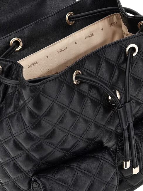 GIULLY 2 Sac &agrave; dos avec poches avant NOIR - Sacs pour Femme
