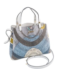GATTINONI PLANETARIUM Sac &agrave; main avec bandouli&egrave;re lune/blanc - Sacs pour Femme - 2