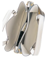GATTINONI PLANETARIUM Sac &agrave; main avec bandouli&egrave;re lune/blanc - Sacs pour Femme - 4