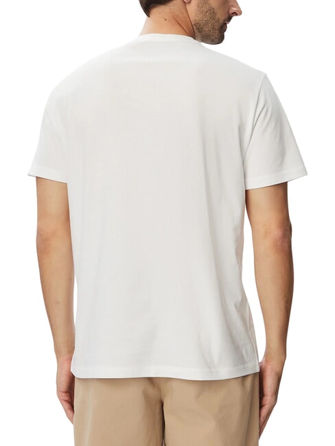 LOGO T-shirt &agrave; manches courtes, pur coton blanc pur - T-shirt