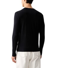 GUESS CORE T-shirt &agrave; manches longues, coupe slim smartblue - Pulls pour hommes - 2