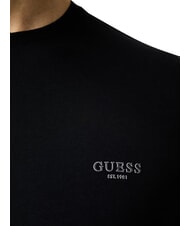 GUESS CORE T-shirt &agrave; manches courtes, coupe slim smartblue - T-shirt - 5