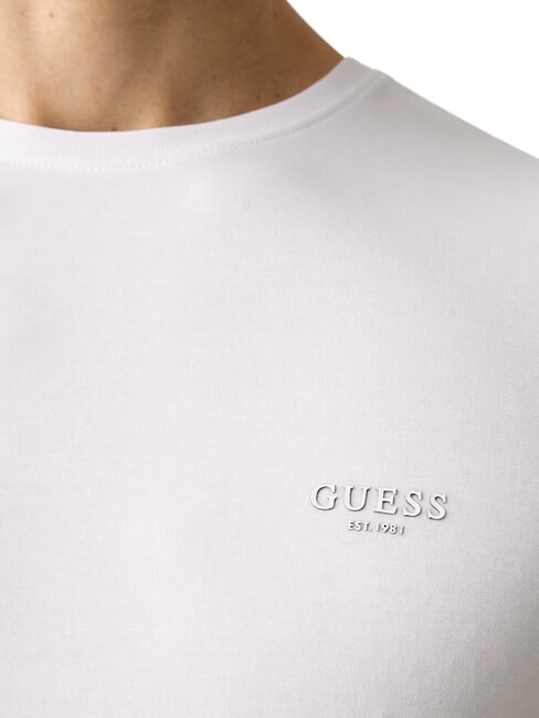 CORE T-shirt &agrave; manches courtes, coupe slim blanc pur - T-shirt