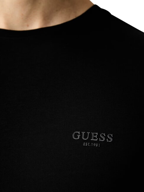 CORE T-shirt &agrave; manches courtes, coupe slim jetbla - T-shirt