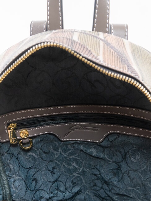 PLANETARIUM Sac &agrave; dos moyen aquarelle sauvage/ taupe fonc&eacute; - Sacs pour Femme