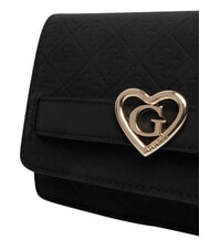 GUESS GIRL Mini sac bandouli&egrave;re jetbla - Sacs pour Femme - 6