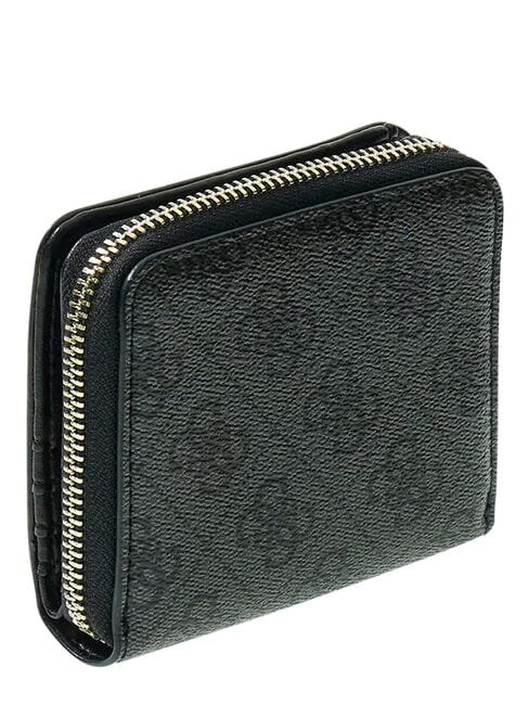 KIDS portefeuille compact &agrave; fermeture &eacute;clair jetbla - Portefeuilles Femme