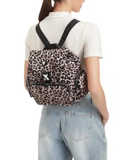 GUESS GIRL ALLOVER Sac &agrave; dos multipoches cours &agrave; imprim&eacute; l&eacute;opard - Sacs pour Femme - 2