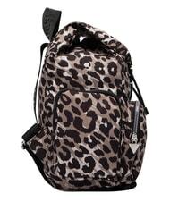 GUESS GIRL ALLOVER Sac &agrave; dos multipoches cours &agrave; imprim&eacute; l&eacute;opard - Sacs pour Femme - 4