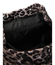 GUESS GIRL ALLOVER Sac &agrave; dos multipoches cours &agrave; imprim&eacute; l&eacute;opard - Sacs pour Femme - 5
