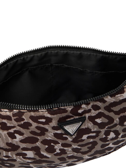 GIRL ALLOVER Sac bandouli&egrave;re ajustable cours &agrave; imprim&eacute; l&eacute;opard - Sacs pour Femme