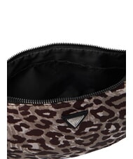 GUESS GIRL ALLOVER Sac bandouli&egrave;re ajustable cours &agrave; imprim&eacute; l&eacute;opard - Sacs pour Femme - 5