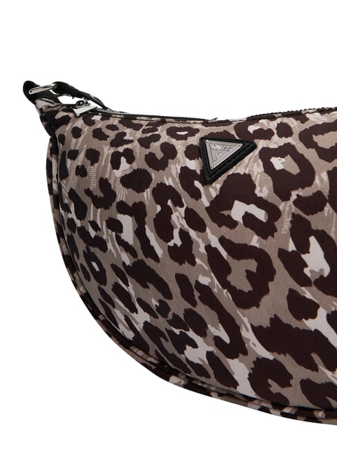 GIRL ALLOVER Sac bandouli&egrave;re ajustable cours &agrave; imprim&eacute; l&eacute;opard - Sacs pour Femme