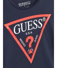 GUESS KIDS CORE T-shirt en coton smartblue - Tee-shirt enfant - 3