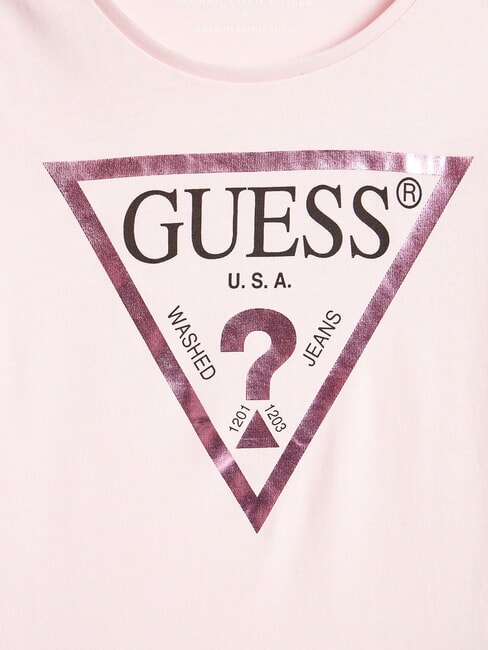 KIDS T-shirt avec logo triangulaire ballet rose - Tee-shirt enfant
