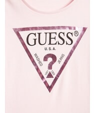 GUESS KIDS T-shirt avec logo triangulaire ballet rose - Tee-shirt enfant - 3