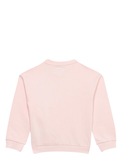 KIDS ACTIVE Sweat-shirt &agrave; col rond, 100% coton ballet rose - B&eacute;b&eacute; Sweat