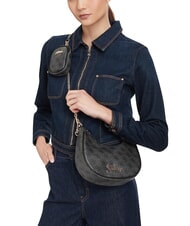 GUESS GIRL Sac bandouli&egrave;re avec cha&icirc;ne jetbla - Sacs pour Femme - 2