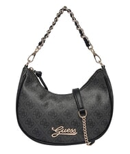 GUESS GIRL Sac bandouli&egrave;re avec cha&icirc;ne jetbla - Sacs pour Femme - 6