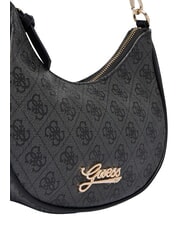 GUESS GIRL Sac bandouli&egrave;re avec cha&icirc;ne jetbla - Sacs pour Femme - 7