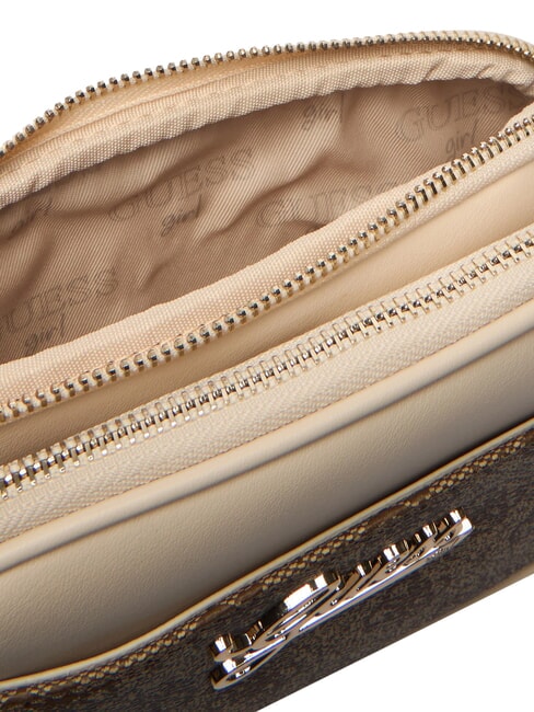 GIRL MINI ME Mini sac bandouli&egrave;re 4g aop beige blanc - Sacs pour Femme