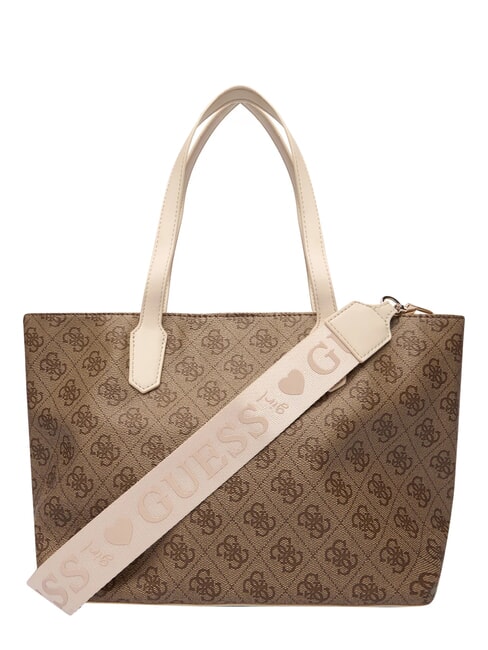 GIRL MINI ME Sac bandouli&egrave;re, avec bandouli&egrave;re 4g aop beige blanc - Sacs pour Femme
