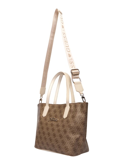 GIRL MINI ME Sac bandouli&egrave;re, avec bandouli&egrave;re 4g aop beige blanc - Sacs pour Femme