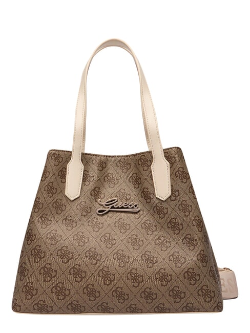 GIRL MINI ME Sac bandouli&egrave;re, avec bandouli&egrave;re 4g aop beige blanc - Sacs pour Femme