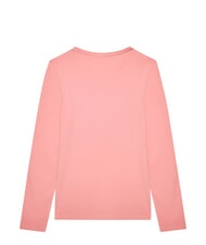 GUESS KIDS T-shirt &agrave; manches longues avec strass rose doux - Tee-shirt enfant - 2