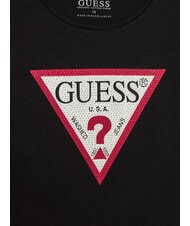 GUESS KIDS T-shirt &agrave; manches longues avec strass jetbla - Tee-shirt enfant - 3