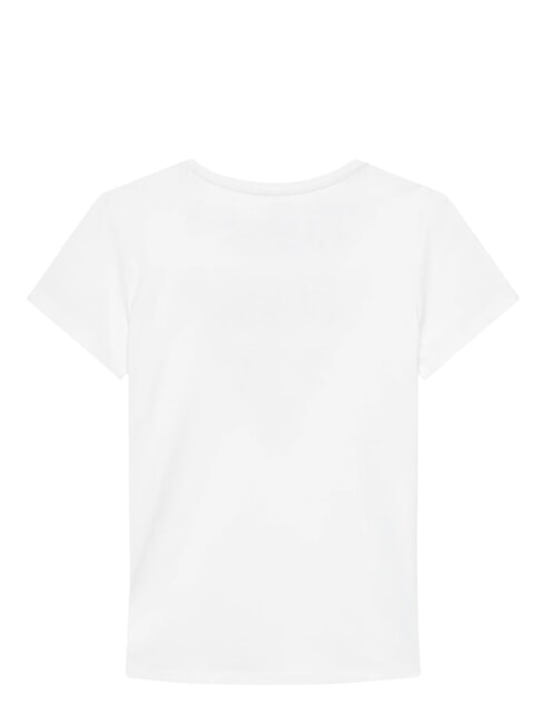 KIDS T-shirt imprim&eacute; avec logo triangulaire blanc pur - Tee-shirt enfant