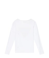GUESS KIDS T-shirt &agrave; manches longues avec strass - Tee-shirt enfant