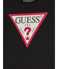 GUESS KIDS T-shirt &agrave; manches courtes avec strass jetbla - Tee-shirt enfant - 3