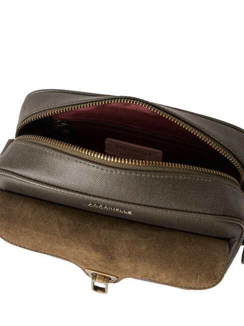 BEAT WAXED Mini sac bandouli&egrave;re boue - Sacs pour Femme